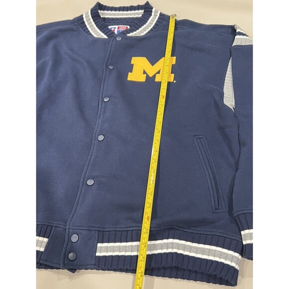 University of Michigan Wolverines Russell Team Issue Varsity Jacket Sz XL - Picture 5 of 8